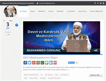 Tablet Screenshot of muhammedozkilinc.com
